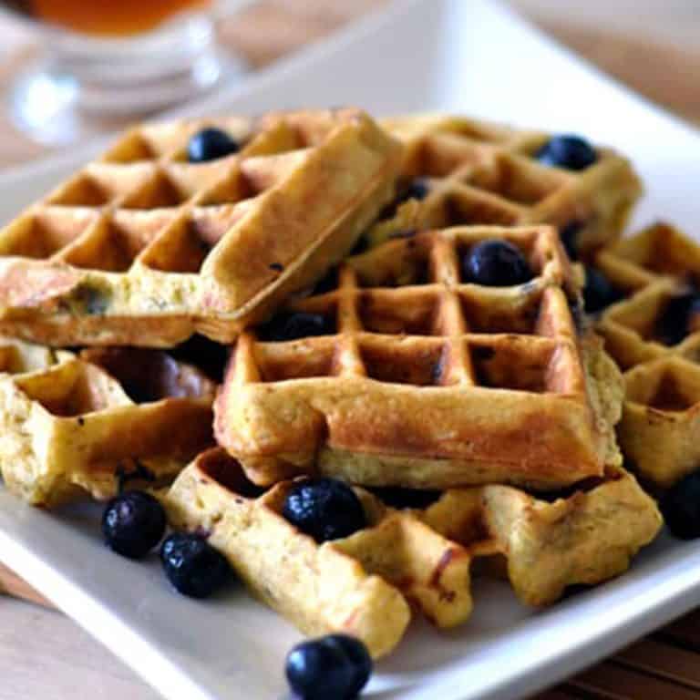 Whole Wheat Blueberry Waffles – Rogers Foods