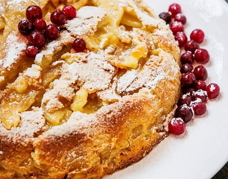 Cranberry Apple Cake