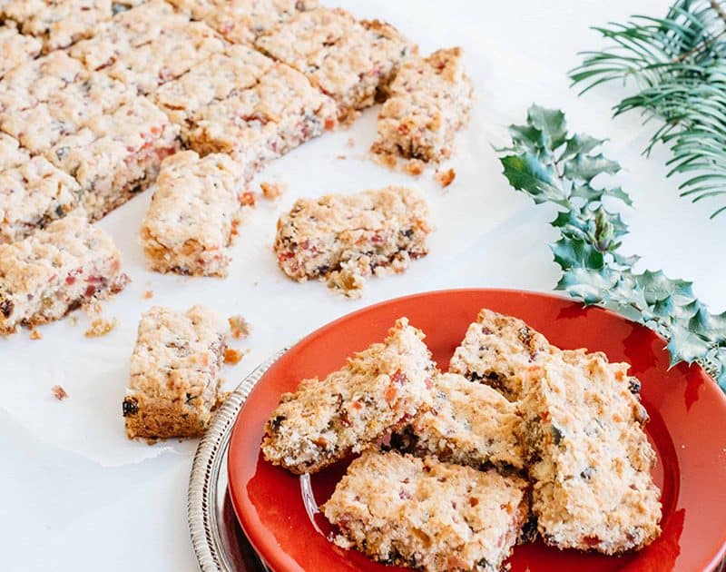 Festive Fruitcake Bar