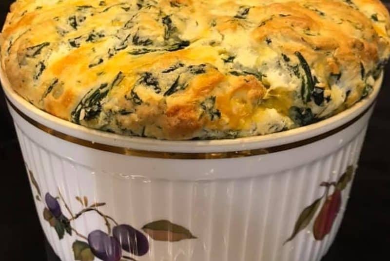 French Spinach Soufflé