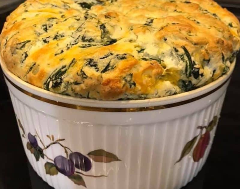 French Spinach Soufflé