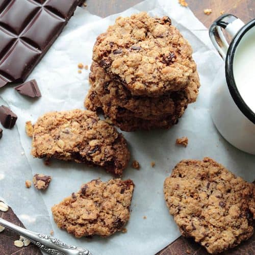 Granola Chocolate Chip Cookies Rogers Foods