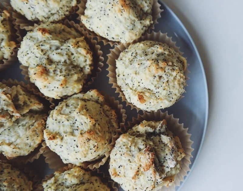 Lemon Orange Poppy Seed Muffins