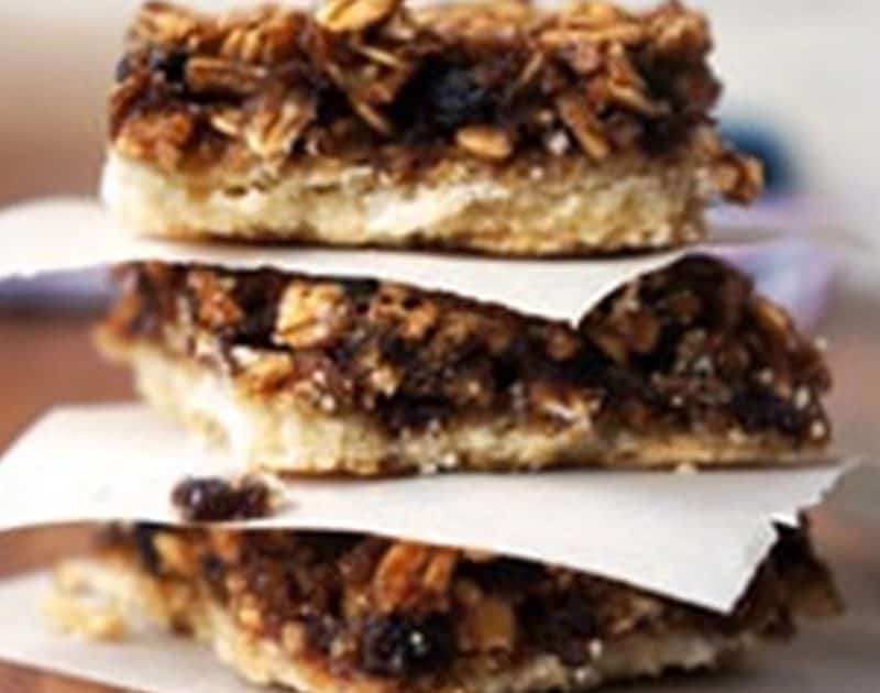 Mincemeat Butter Tart Squares