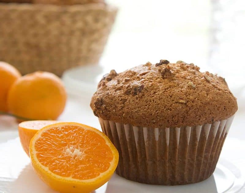 Orange Granola Muffins