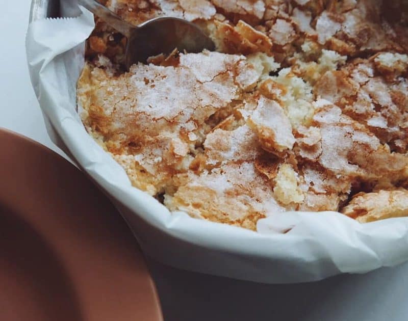 Rhubarb Pudding Cake