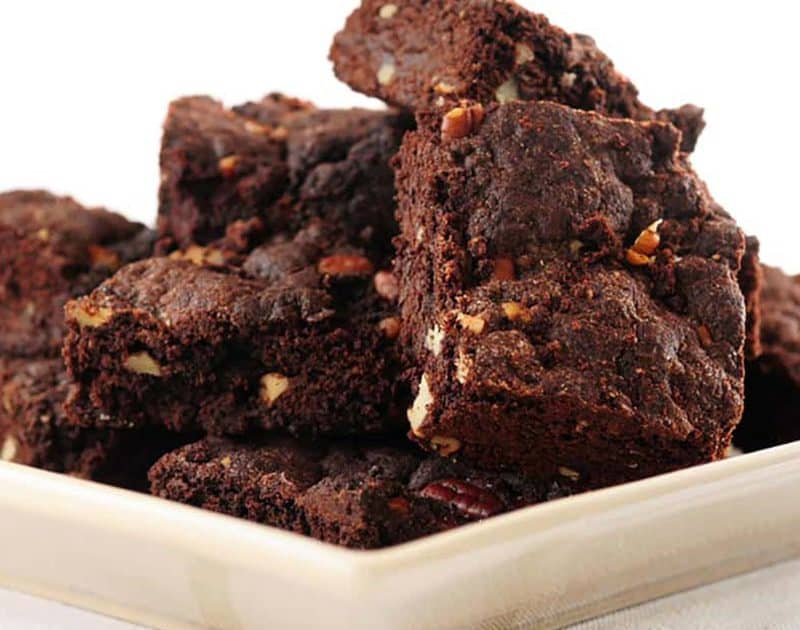 Rye Ancient Grain Fudge Brownies