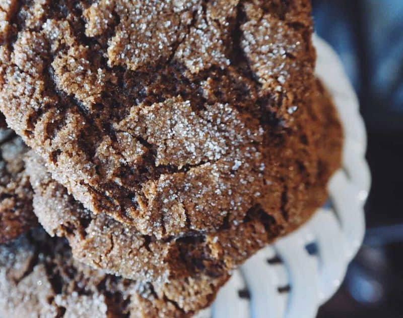 Rye Ginger Crinkles