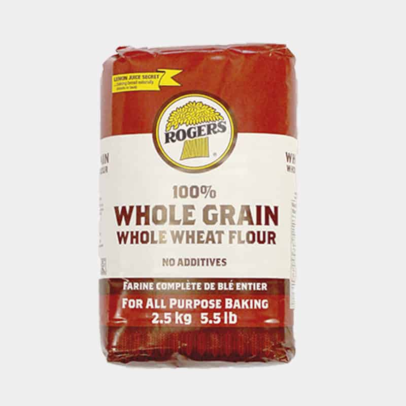 WHOLE GRAIN WHOLE WHEAT FLOUR Rogers Foods