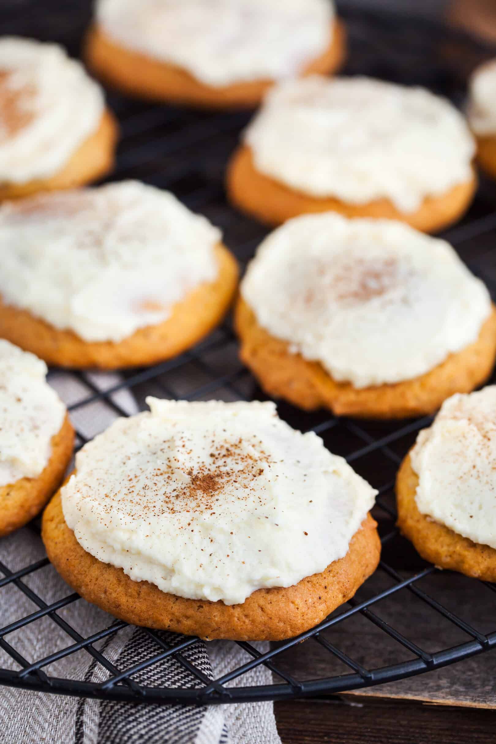 Pumpkin Cake Cookies