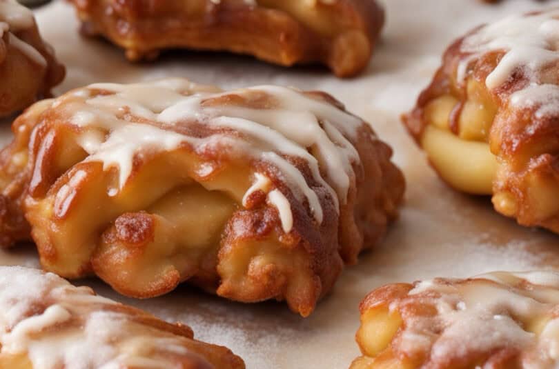 Air Fryer Apple Fritters