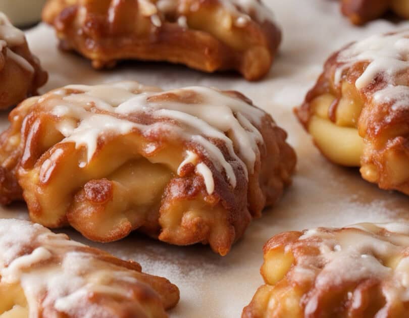 Air Fryer Apple Fritters