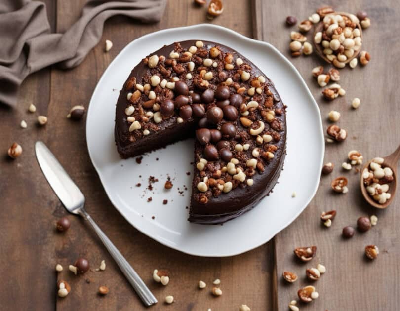 Hazelnut Chocolate Cake