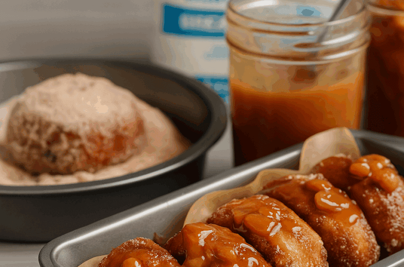 Apple Pie Brioche Doughnuts