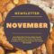 NOVEMBER NEWSLETTER