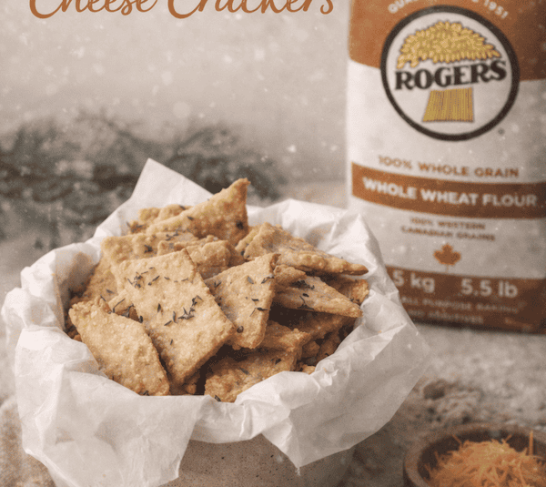 whole wheat cheddar crackers