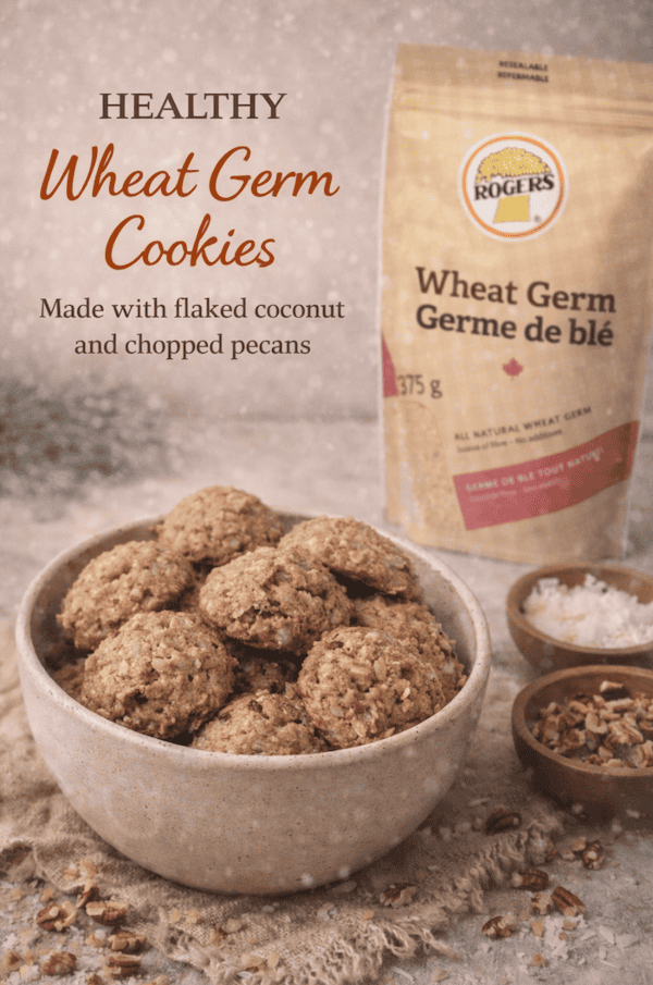Healthy wheat germ cookies Healthy wheat germ cookies