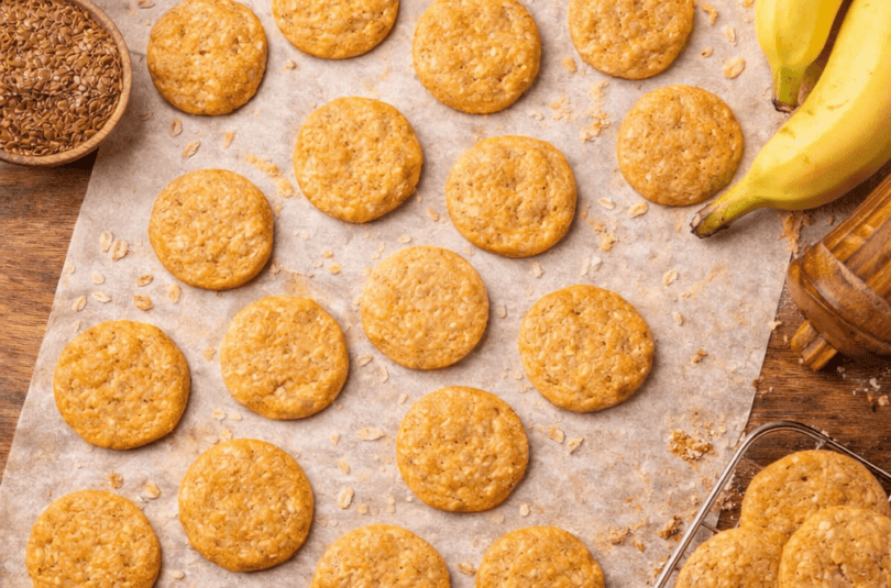 Peanut Butter and Banana Dog Treats