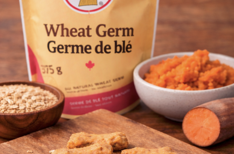 Sweet Potato Wheat Germ Dog Treats