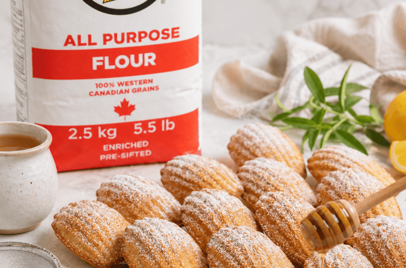 Brown Butter Honey Madeleines