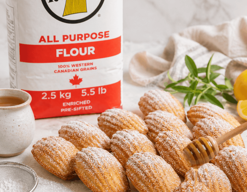 Brown Butter Honey Madeleines