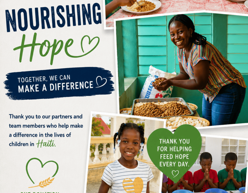Sharing Hope Through Food: Rogers  Foods Donations Help Nourish Children in Haiti