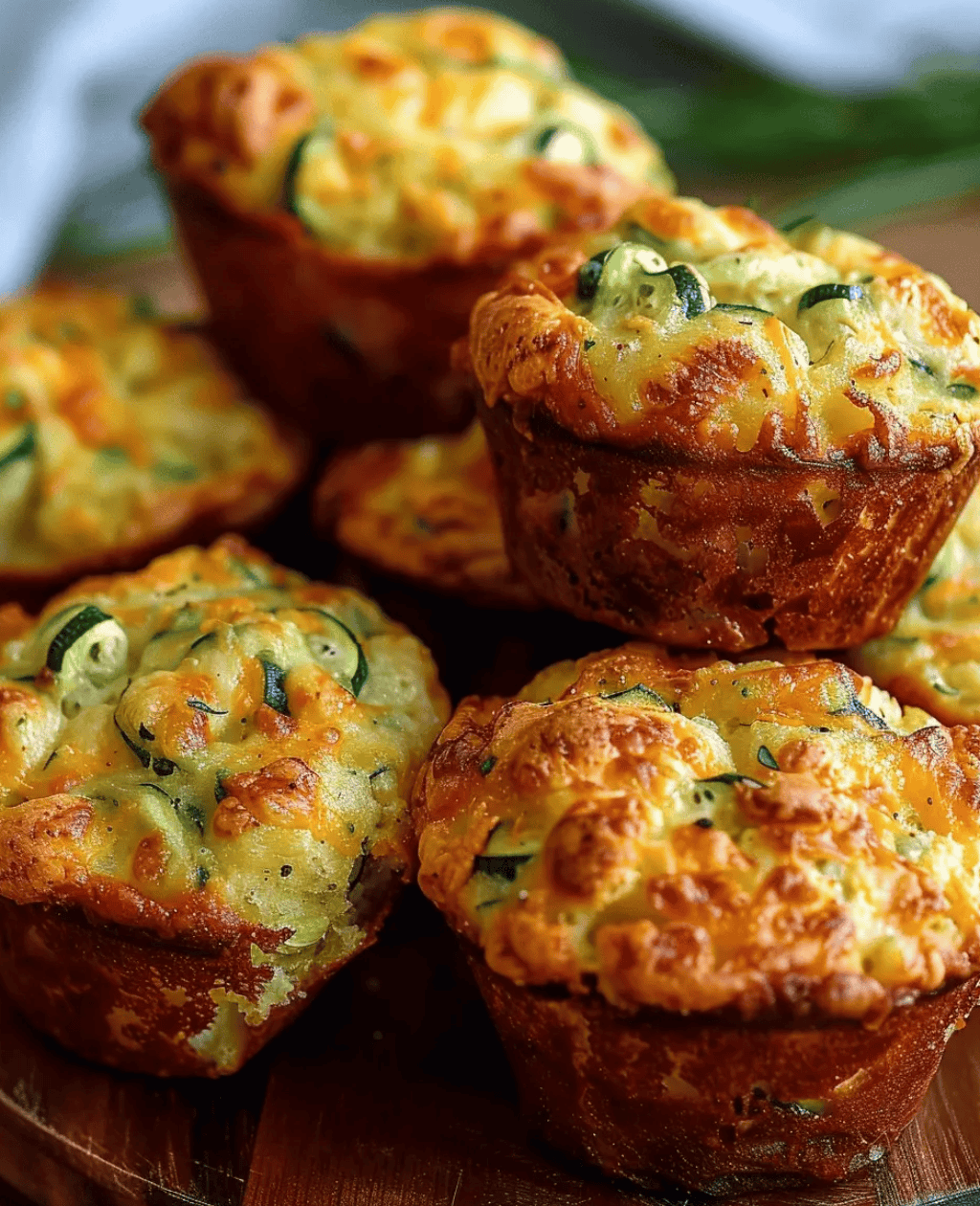 SAVOURY WHOLE WHEAT ZUCCHINI & CHEDDAR MUFFINS Savoury Whole Wheat Zucchini & Cheddar Muffins