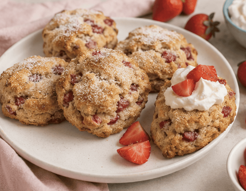 Strawberry Shortcake Scones