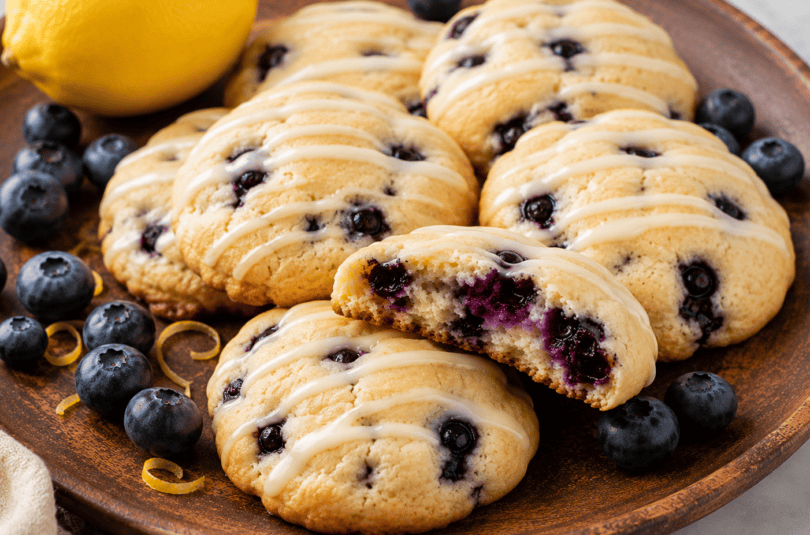 Blueberry Muffin Cookies