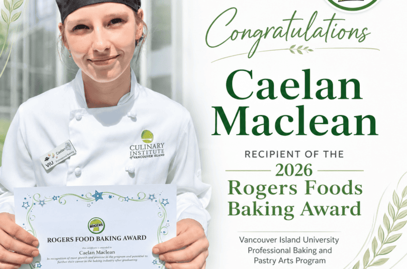 VIU Scholarship Award Rogers Foods Proudly Supports the Future of Baking