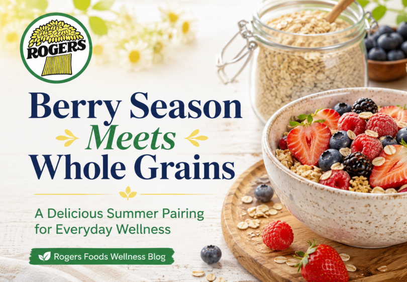 Wellness Blog Photo Berry Season Meets Whole Grains