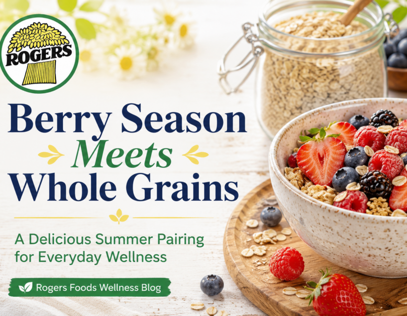 Berry Season Meets Whole Grains