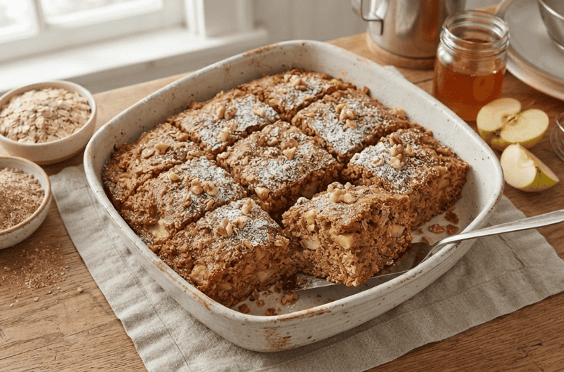 Wheat Bran and Apple Cake (High Fibre)