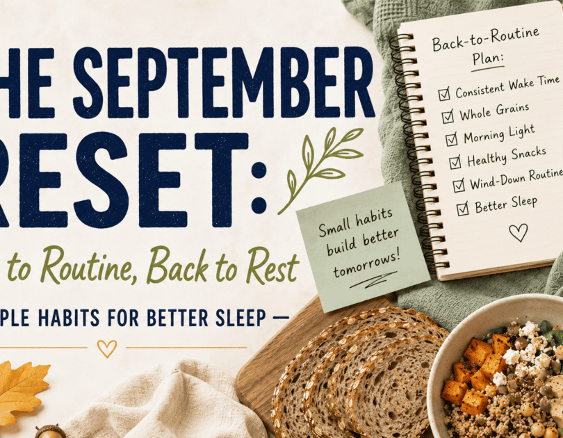 IT’S SEPTEMBER! BACK TO ROUTINE, BACK TO REST!