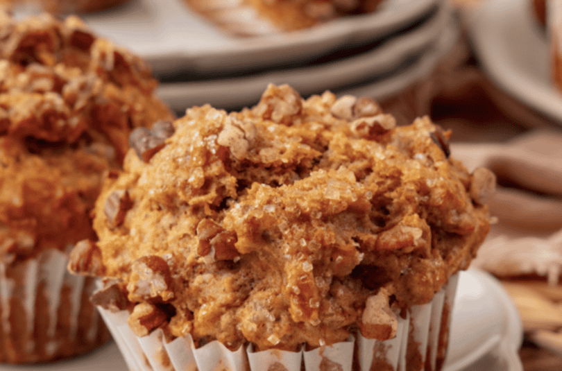 Maple Sweet Potato, Pecan and Wheat Bran Muffins Maple Sweet Potato, Pecan and Wheat Bran Muffins